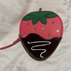 Strawberry Dipped Coin Purse 🍓